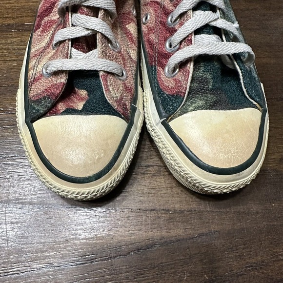 Vintage‎ Converse Made In USA Tapestry Floral Low Size 4/4.5 READ 80s 90s - Picture 4 of 12